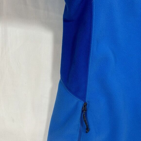 LL Bean Men Fleece Jacket XXL Blue Weather Channel Polartec Insert Inner Shell - Picture 6 of 11